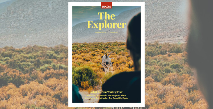 OUT NOW:<br>Read the latest edition of The Explorer magazine
